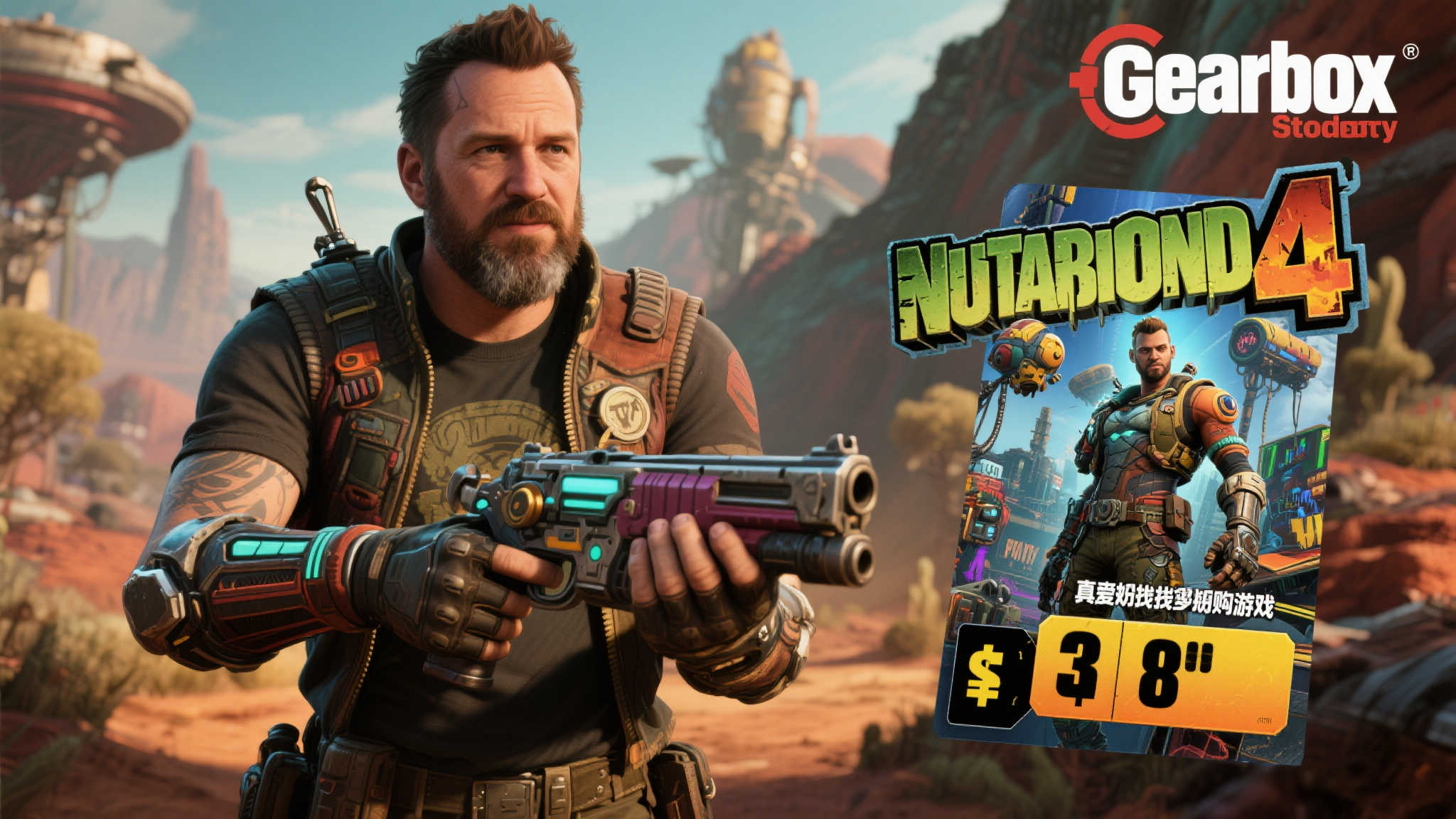 Gearbox老板谈《无主之地4》定价：真爱粉总会找到办法支持游戏